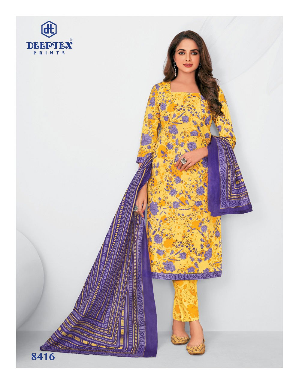 Deeptex Miss India Vol 84 Printed Cotton Dress Material Wholesale Shop In India
